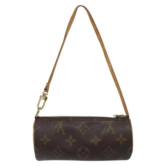 LOUIS VUITTON Monogram Papillon Pouch LV Auth 126576 - Picture 3 of 14